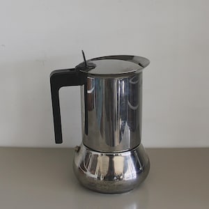 Machine à expresso italienne sur cuisinière, cafetière à moka, percolateur à expresso, expresso italien Vev Vigano, machine à expresso Vev Vigano