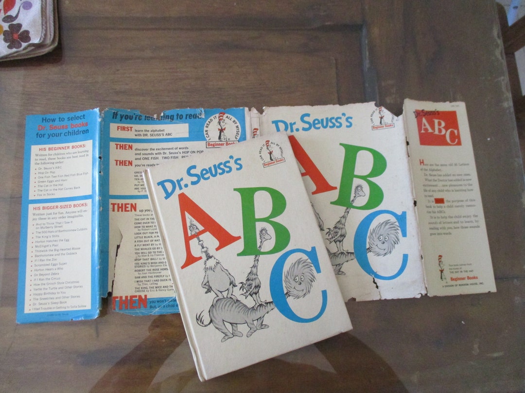1963 Dr Seuss's ABC, First Edition Dr Seuss , - Etsy