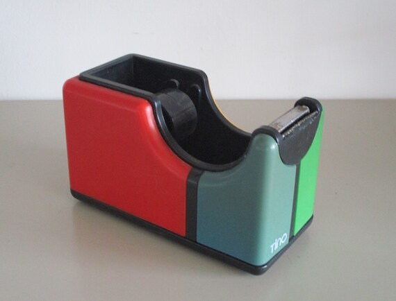 Tino TT Desk Sellotape Dispenser Desktop Sellotape Dispenser Tino TT Design Wella Production. Mondrian Design Style postmodernism Color Etsy Ireland
