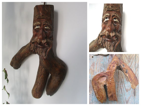 Elf wooden figurines Handmade Decorations _F – Wooden Islands