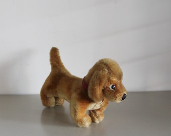 Vintage Steiff Hexie Dachshund Dog 4142/12 – Plush Teckel With