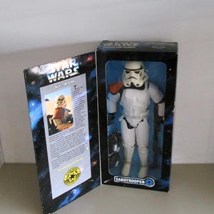 1997 Star Wars Collector Series Sandtrooper 12&quot; Inch Figure By Kenner, Star wars action figure, Star wars vintage , Star wars action figure