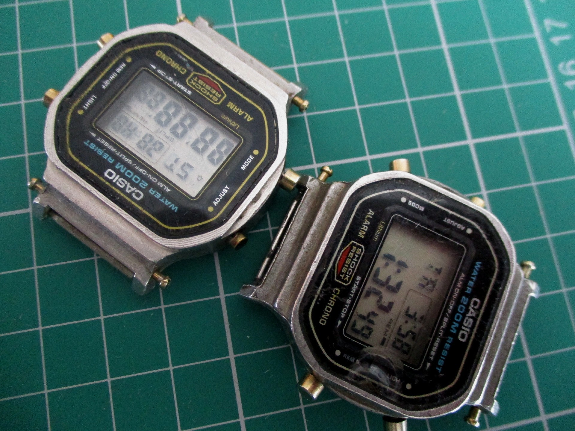 Casio G shock DW 5600 901 Lot casio Alarm Chrono DW901 Screw Back
