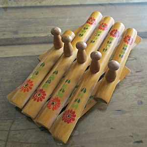 Russian folding coat rack, hat rack , coat hanger , concertina coat rack, wall rack .