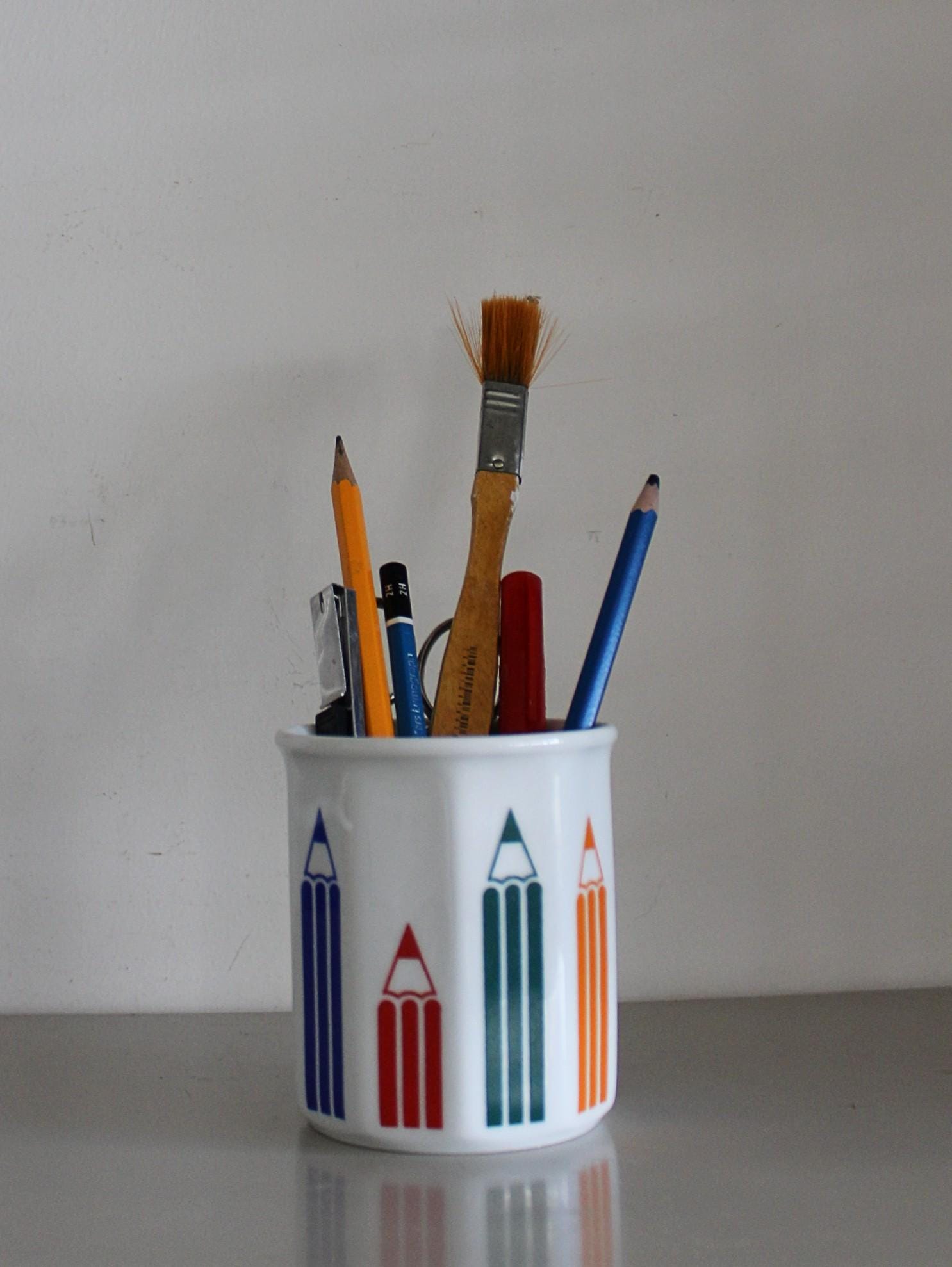 Ceramic Pencil Holder , Israeli Ceramic Pen Holder,naaman Ceramics ...