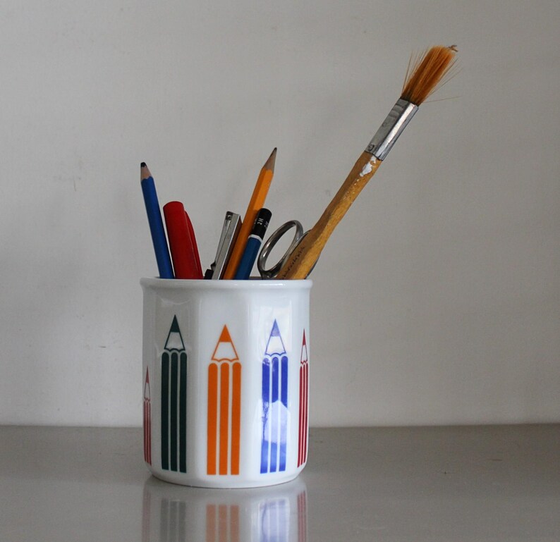 Ceramic Pencil Holder , Israeli Ceramic Pen Holder,naaman Ceramics ...