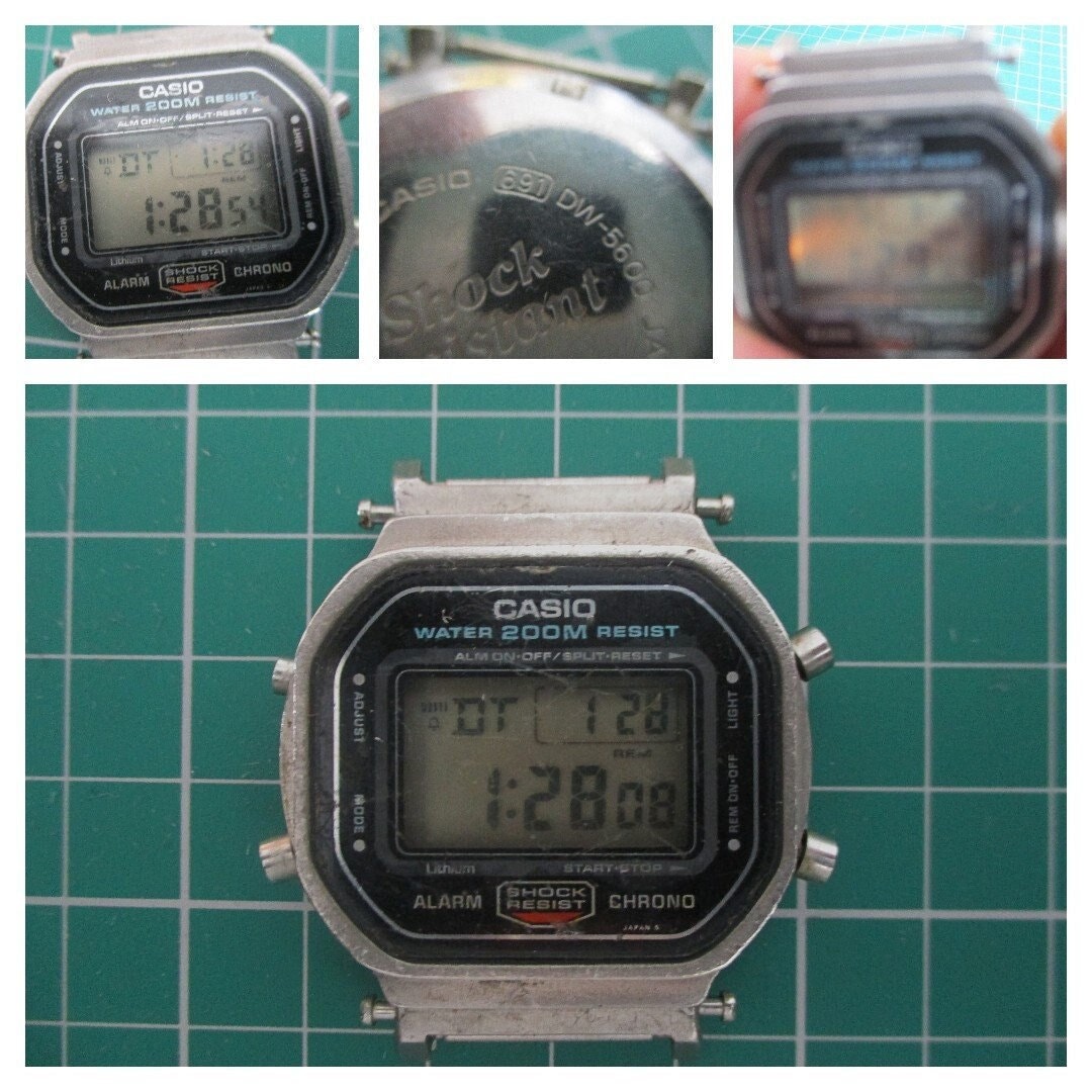 爆安プライス G-SHOCK スピード『DW-5600C-1V 691』 腕時計(デジタル