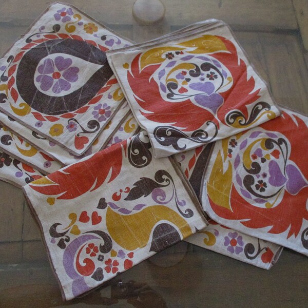 Vintage Placemats Etsy