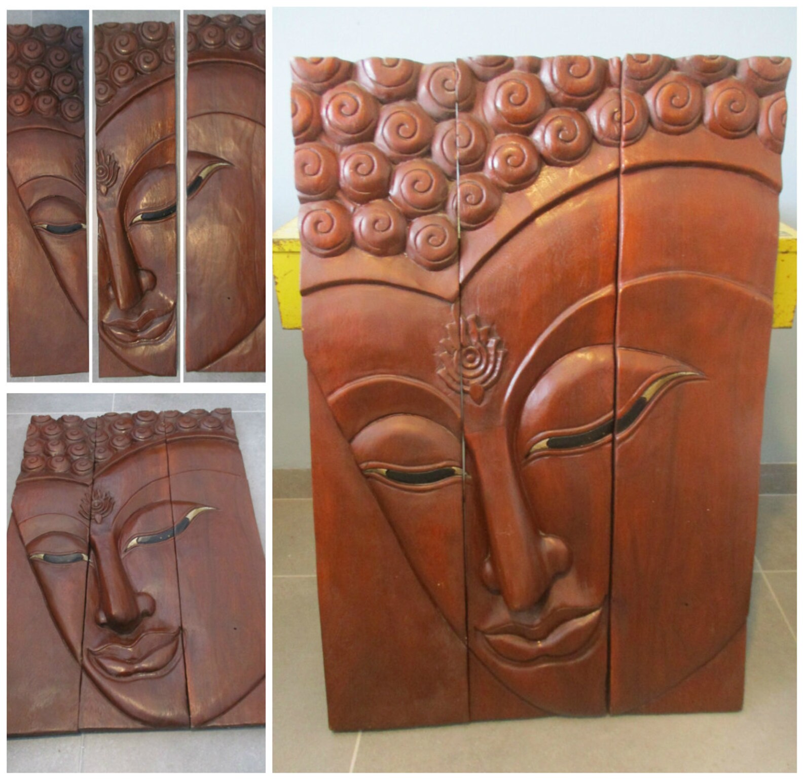 Carved Panel Buddha Wall Art,buddha Wall Carving,religious Sculpture