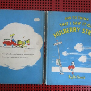 dr seuss and to think i saw it on mulberry