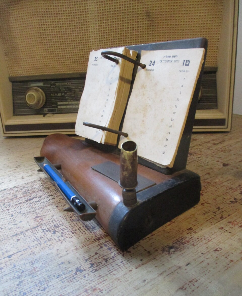 Rifle Butt Desk Set rifle Butt Desk Setisrael Army Rifle Etsy