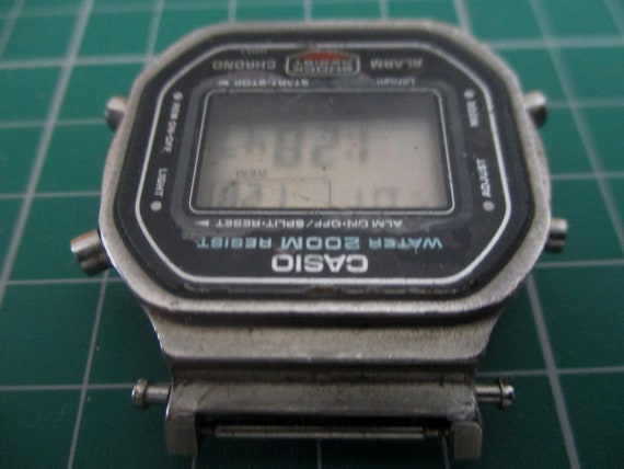 Vintage Casio G-shock Dw-5600 DW 5600 901 Chrono Watch Working For Repair