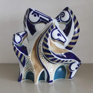 Sargadelos サルガデロス 陶器人形 置物 インテリア 2体セット Sargadelos porcelain - Etsy 日本