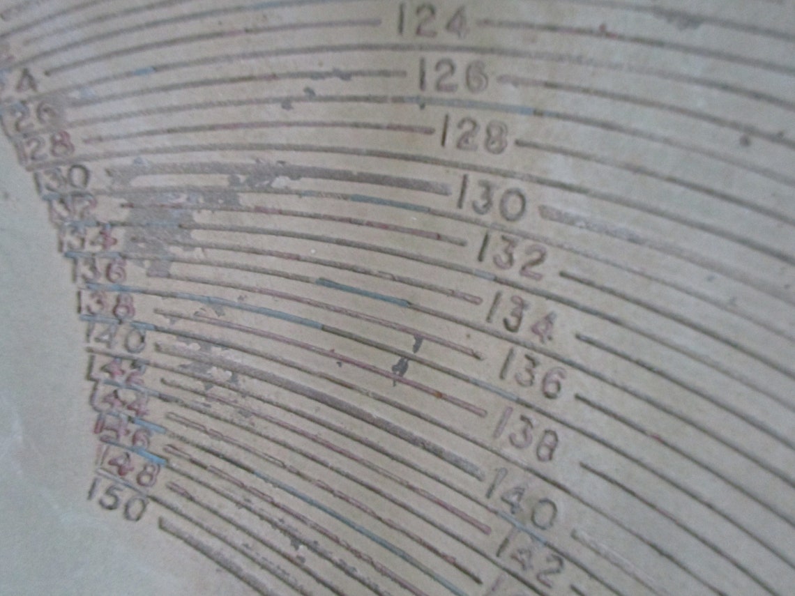 Quick Firing Gun Range Table WW2 British Navy Q.F Gun Range Etsy