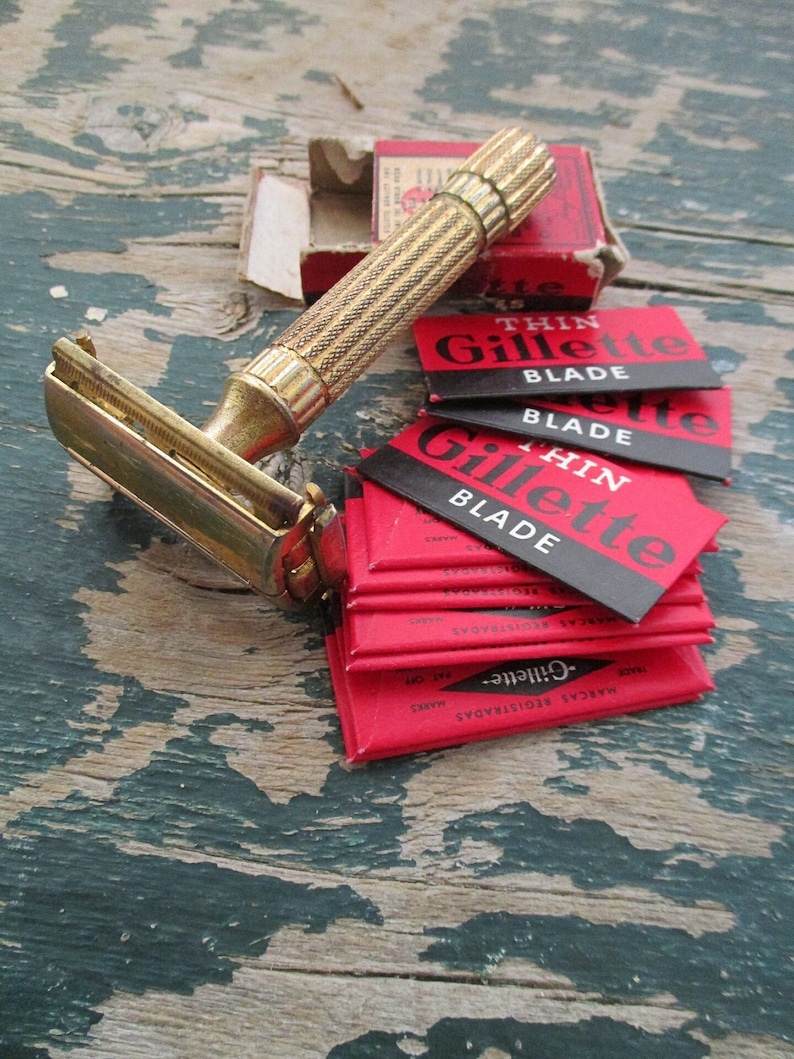 Gillette ARISTOCRAT Vintage Safety Razor, Safety Razor, Vintage ...