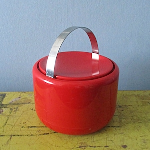 Seau à glace Stelton, seau à champagne Stelton, seau à vin Stelton, Erik Magnussen pour Stelton, articles de bar vintage, Stelton Danemark