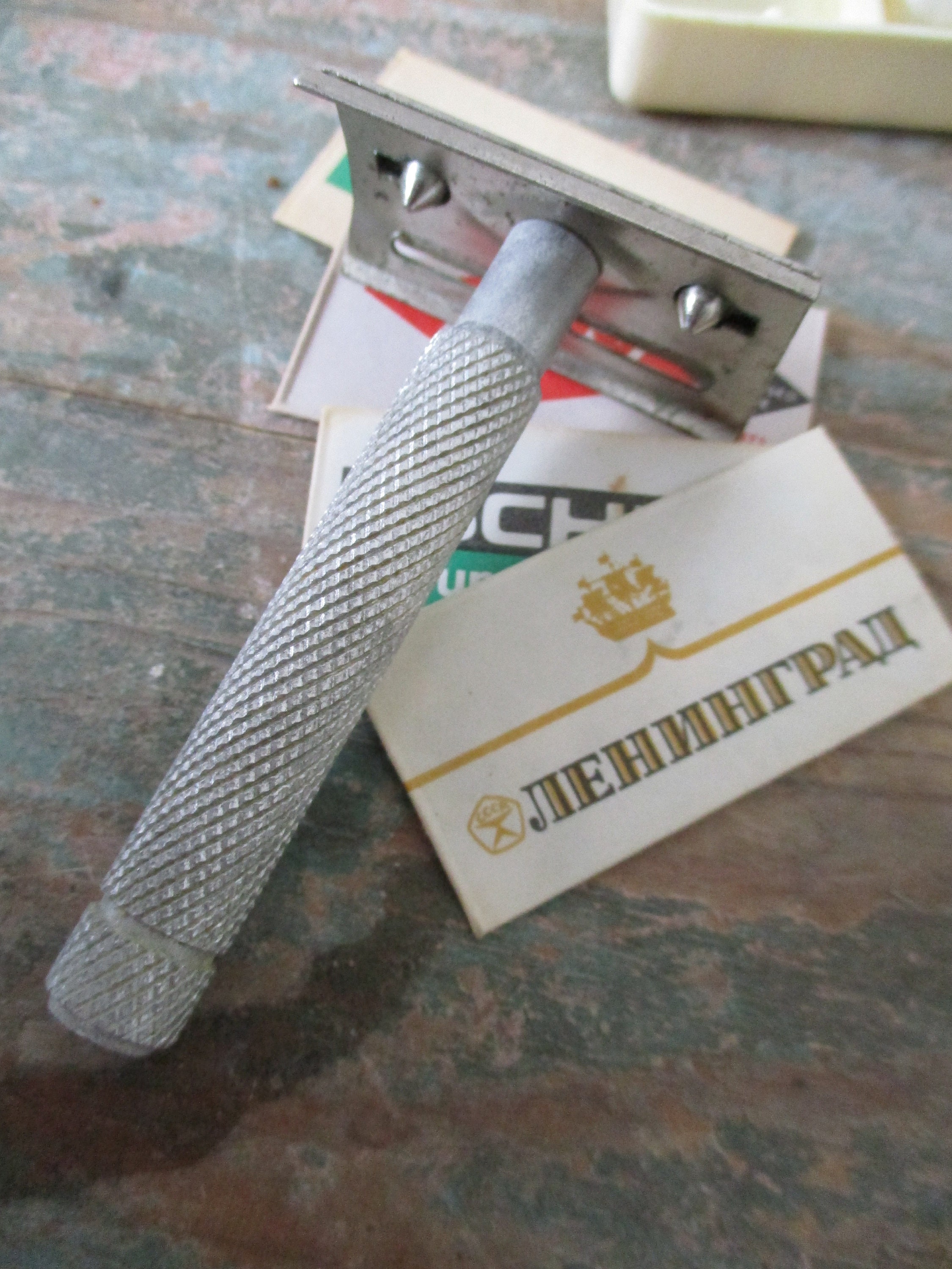 Russian Safety Razor ,vintage Soviet Safety Razor Lot, Russian Razor ...
