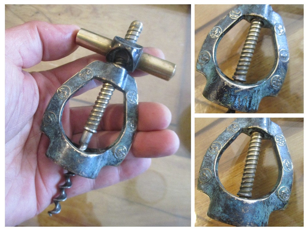 Horseshoe Corkscrew , Vintage Zodiac Bottle Opener , Signs of the