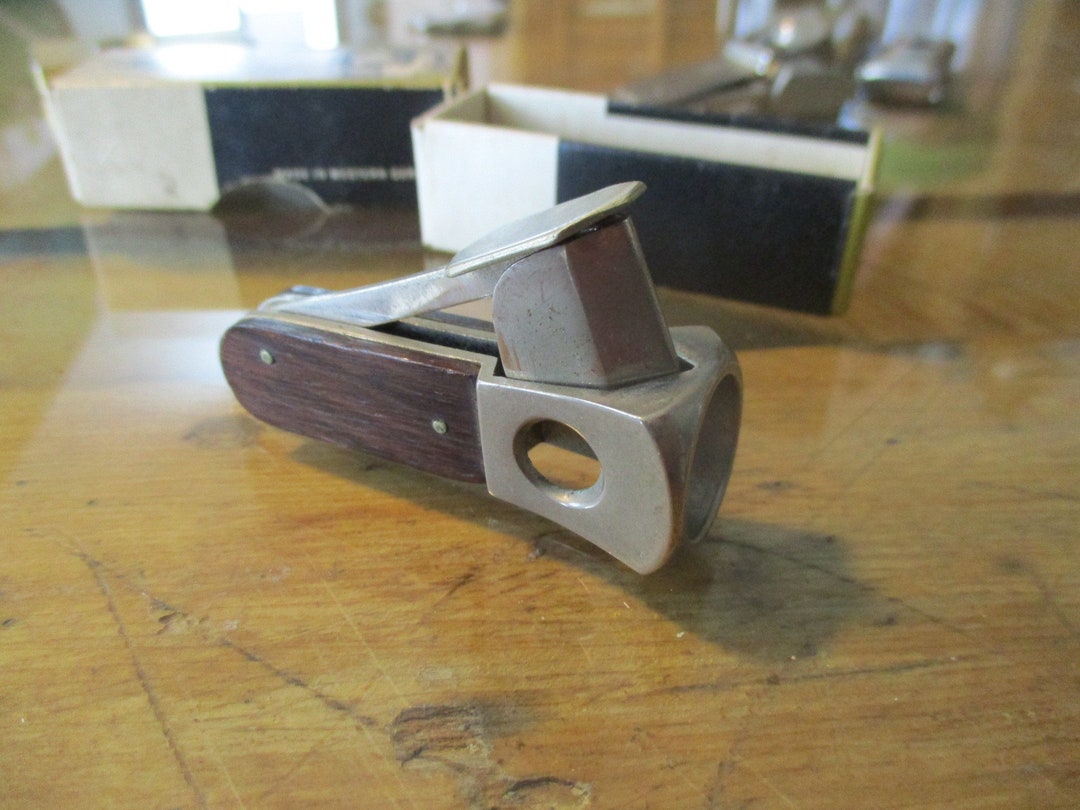 Cigar Cutter , Cigar Trimmer , Compact Cigar Cutter , French Cigar