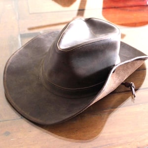 U.S.A . Henschel Hat Company | Mountaineer Western Leather Aussie