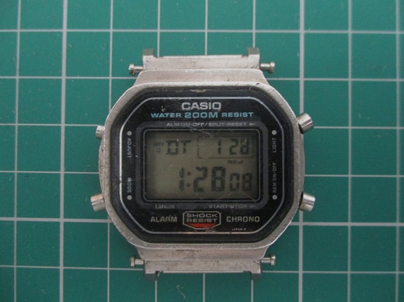Casio G-shock DW-5600 691 ,casio Alarm Chrono DW5600 691 Screw Back for Parts or Repair , Casio Screwback , G Shock ,casio Japan - Etsy Casio G-shock DW-5600 691 ,casio Alarm Chrono DW5600 691 Screw Back for Parts or Repair , Casio Screwback , G Shock ,casio Japan - Etsy
