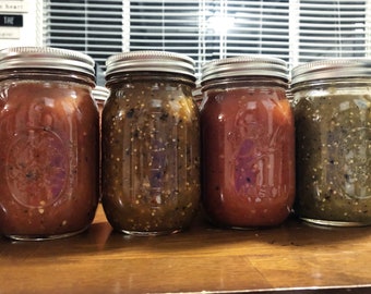 Made with fresh ingredients, this homemade salsa is the best!