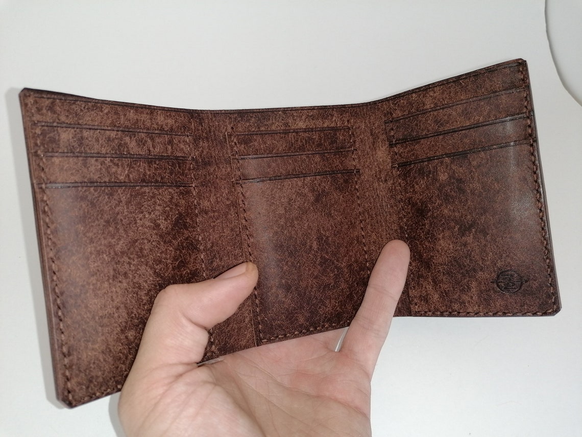 Trifold Wallet Pattern PDF / Threefold Wallet Pattern / Bifold Etsy