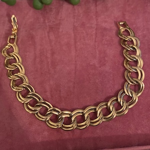 Vintage Napier bracelet- curb link circa 1988.