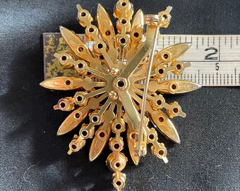 ヴィンテージオーストリアブローチ - クリスタル - Etsy 日本