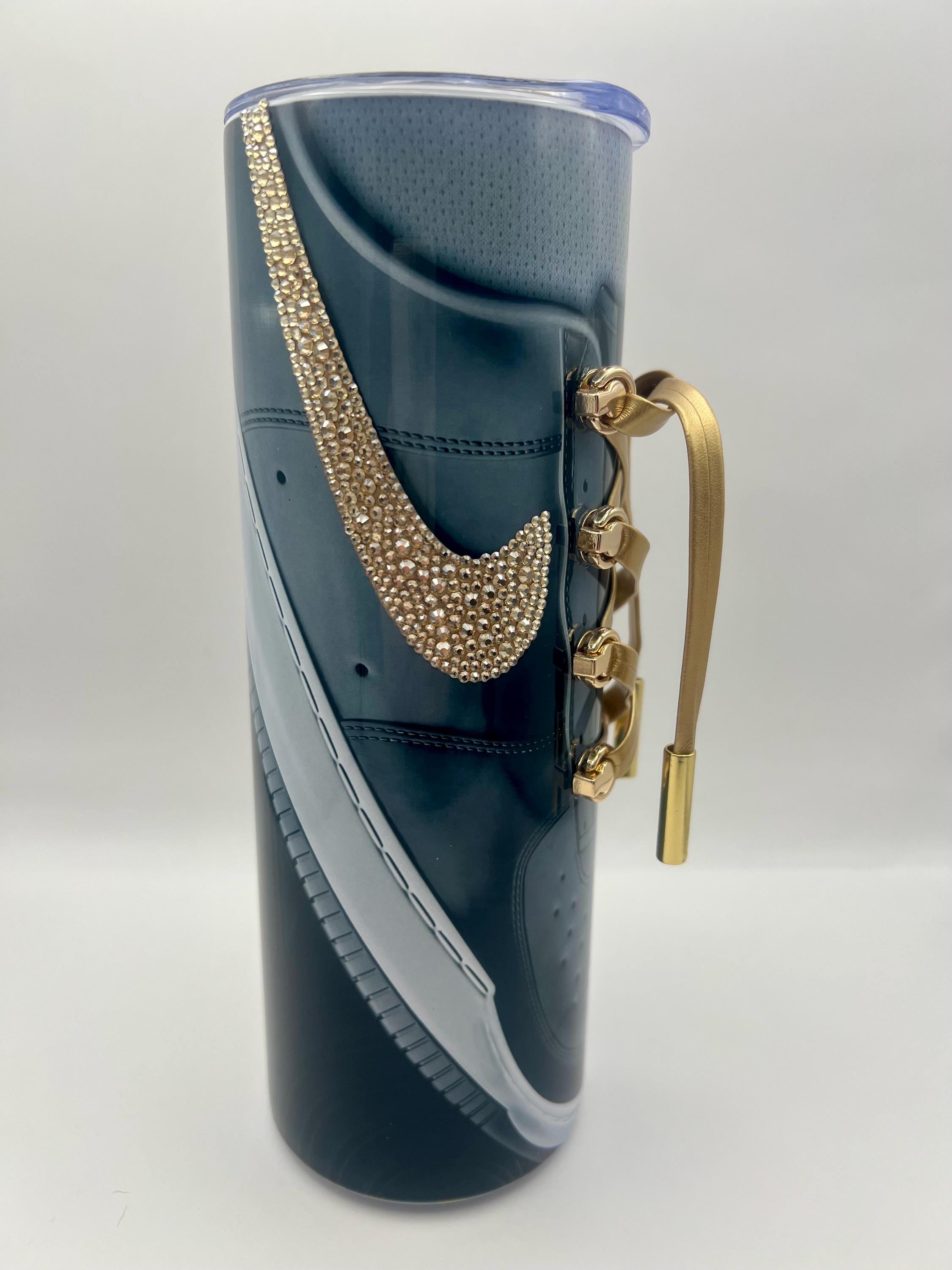 Schoenenbeker | Strasstenen | Strass schoenenbeker | Beker met strassteentjes | Bling | Waterfles