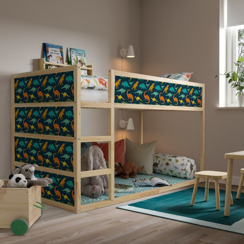 IKEA KURA Bunk Bed Decals Stickers Bed Wraps DIY Ikea Hack Etsy