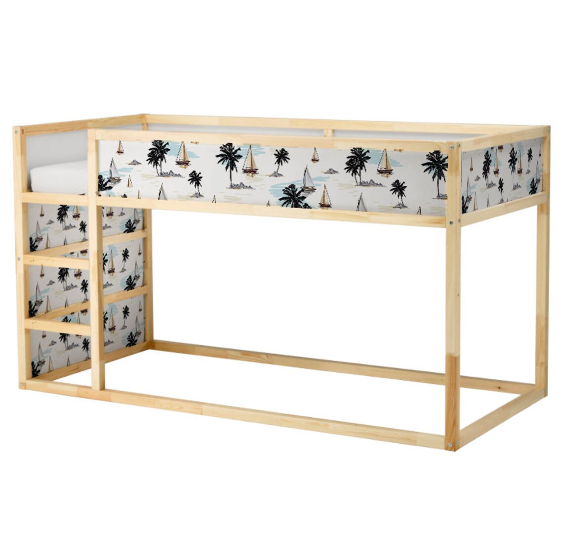 IKEA KURA Bunk Bed decals Stickers Bed wraps DIY Ikea hack Etsy