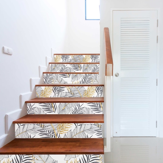 Colorful Stair Riser Stickers - Peel and Stick Decoration Strips – Decords