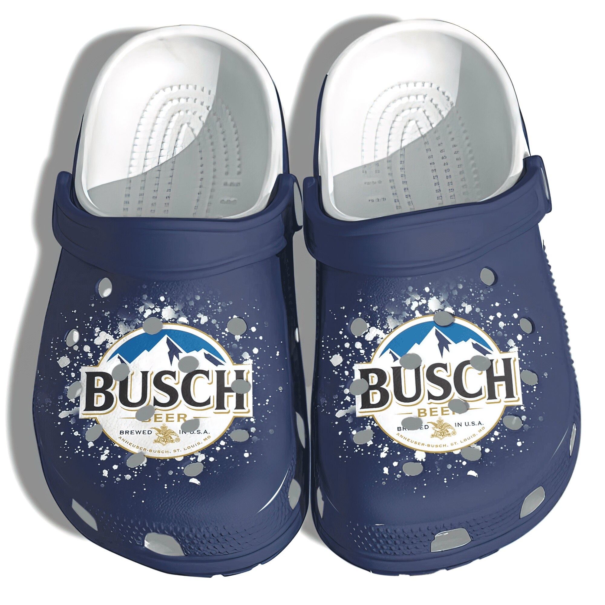 busch beer cowboy boot crocs