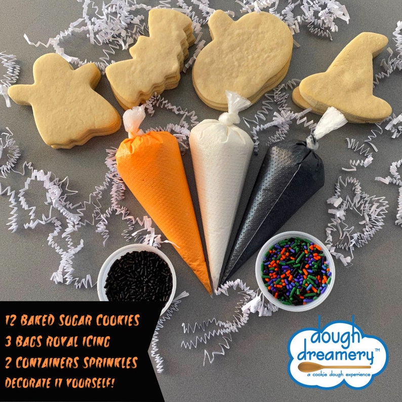 Halloween Cookie Decorating Kit DIY With Royal Icing & Etsy