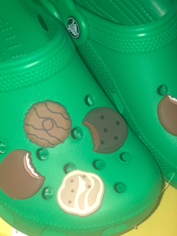 Limited Edition Girl Cookie Scout Shoe Charms Croc Thin Mint Etsy