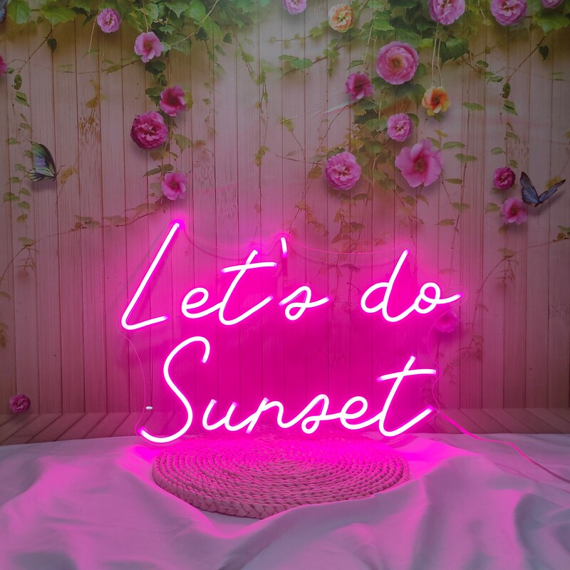 Sunset Neon Sign - Etsy