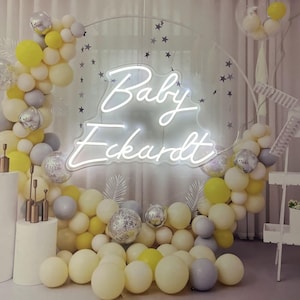 Neon Sign Custom | Neon Sign Baby| Neon Wedding Sign | Led Neon Sign | Name Neon Sign | Neon Sign Wall Decor | Neon Sign Bedroom |Neon Light