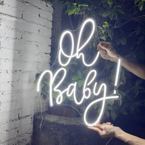 Baby Shower Neon Signs Shower Neon Sign Wall