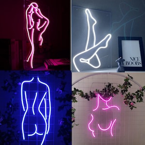 Body Neon Sign Custom Sexy Girl Woman Neon Sign Wall Decor Neon Sign Art Neon Sign Bedroom Led Neon Sign Wedding Neon Sign Neon Sign Light