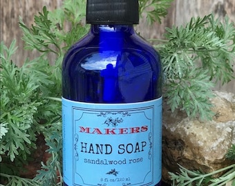 Makers liquid hand soap-natural and pure hand soap
