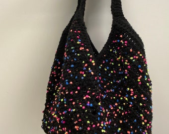 Hundreds and Thousands crocheted handbag