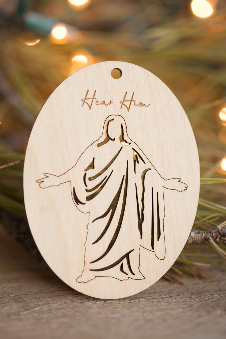 Set of 4 Christus Ornaments Christian Ornaments Christ Etsy