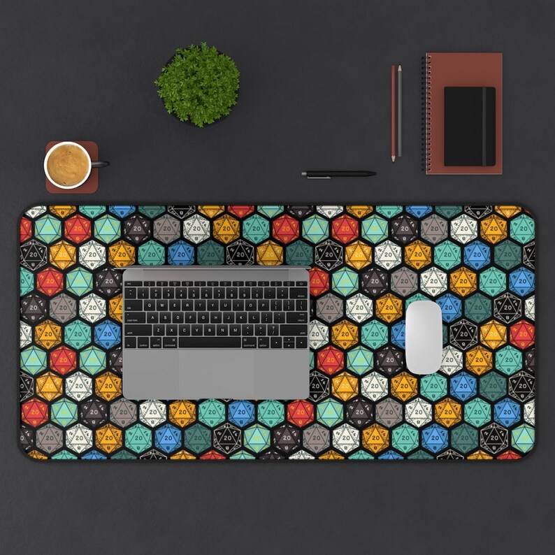 Dnd Desk Mat Gaming Desk Mat Dorm Desk Mat Witchy Desk Etsy