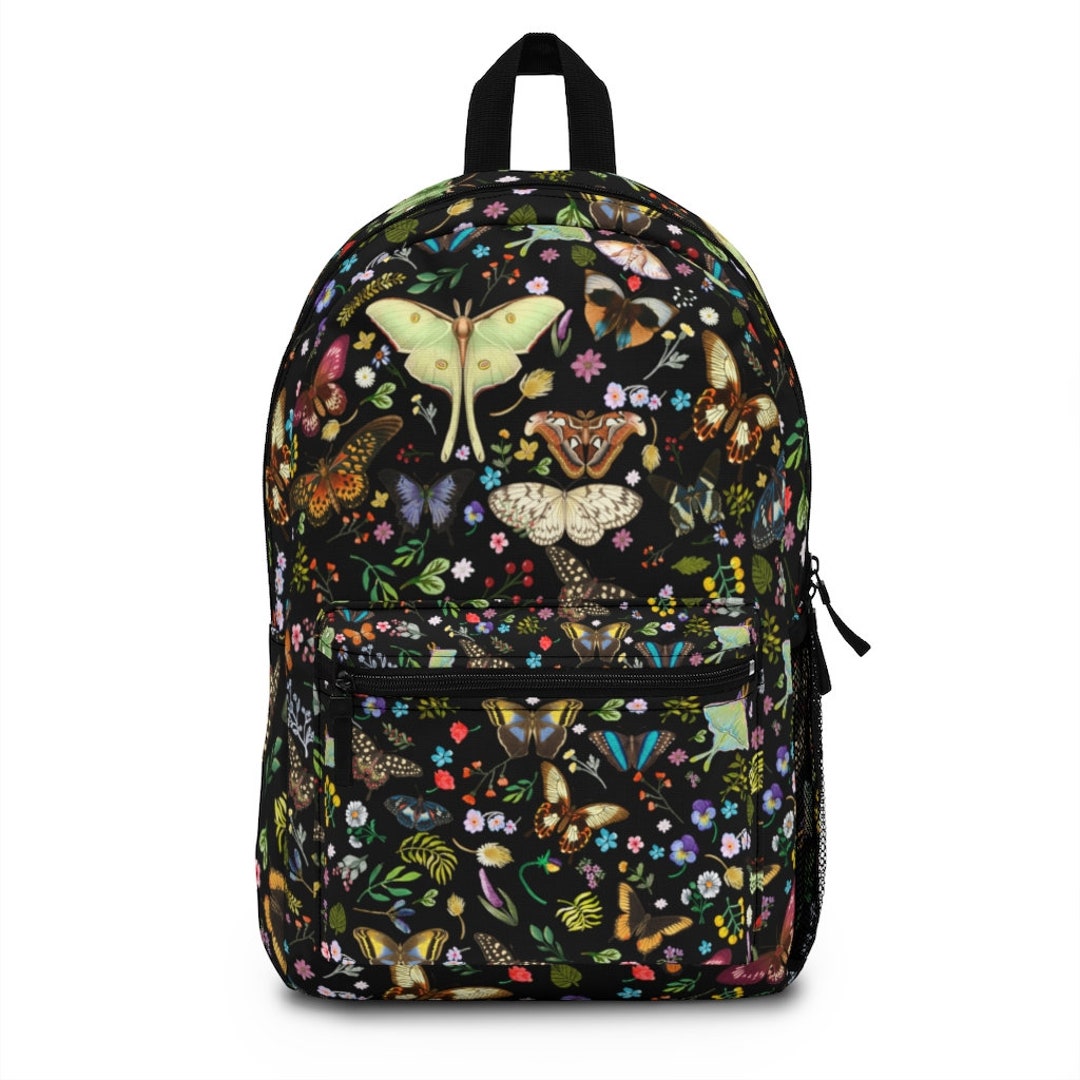 Butterfly Backpack Butterfly Aesthetic Cottagecore Etsy