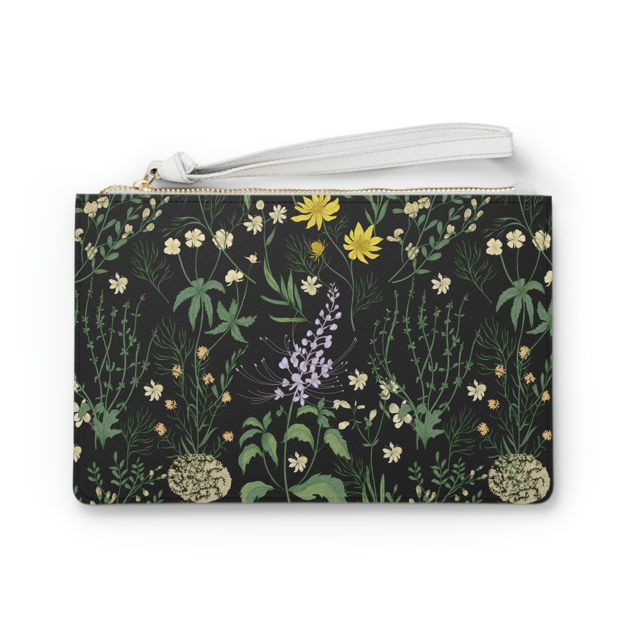 Wildflower Clutch Bag Woodland Aesthetic Clutch Bag Floral Etsy
