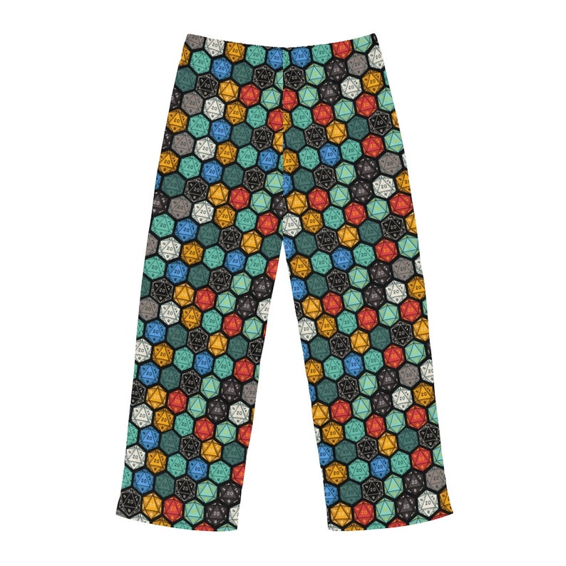 Dnd Pants Dnd Dice Men's Pajama Pants Gaming Etsy