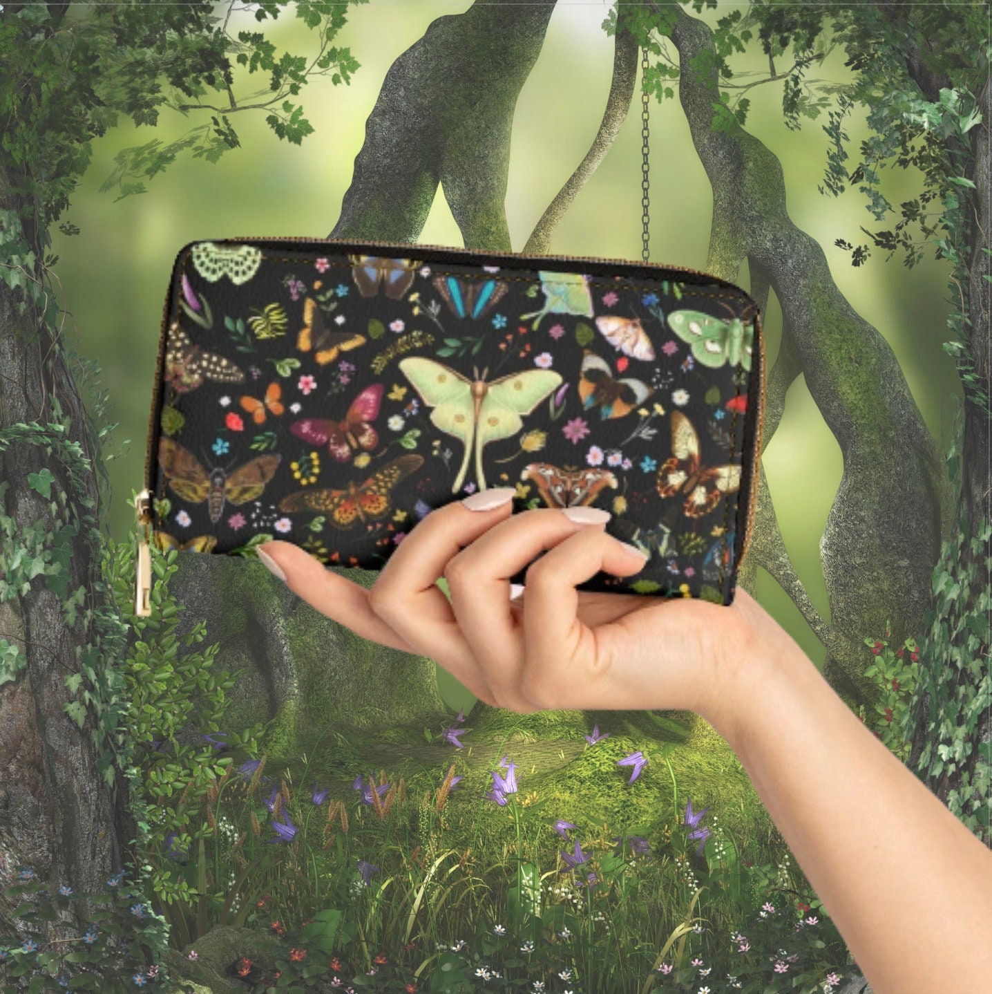 Butterfly Wallet Etsy