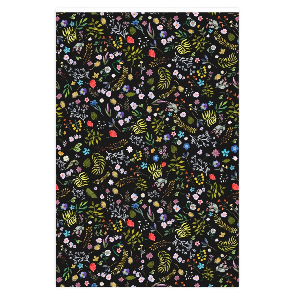 Woodland Wrapping Paper Cottagecore Wrapping Paper Woodland Christmas  Wrapping Paper Woodland Xmas Wrapping Paper 