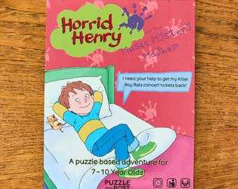 Horrid Henry Puzzle game - Music Mystery Mayhem! | Escape Room Game | Birthday Party | Educational | Kid’s Activity